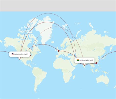 flights from lax to hyderabad|More.